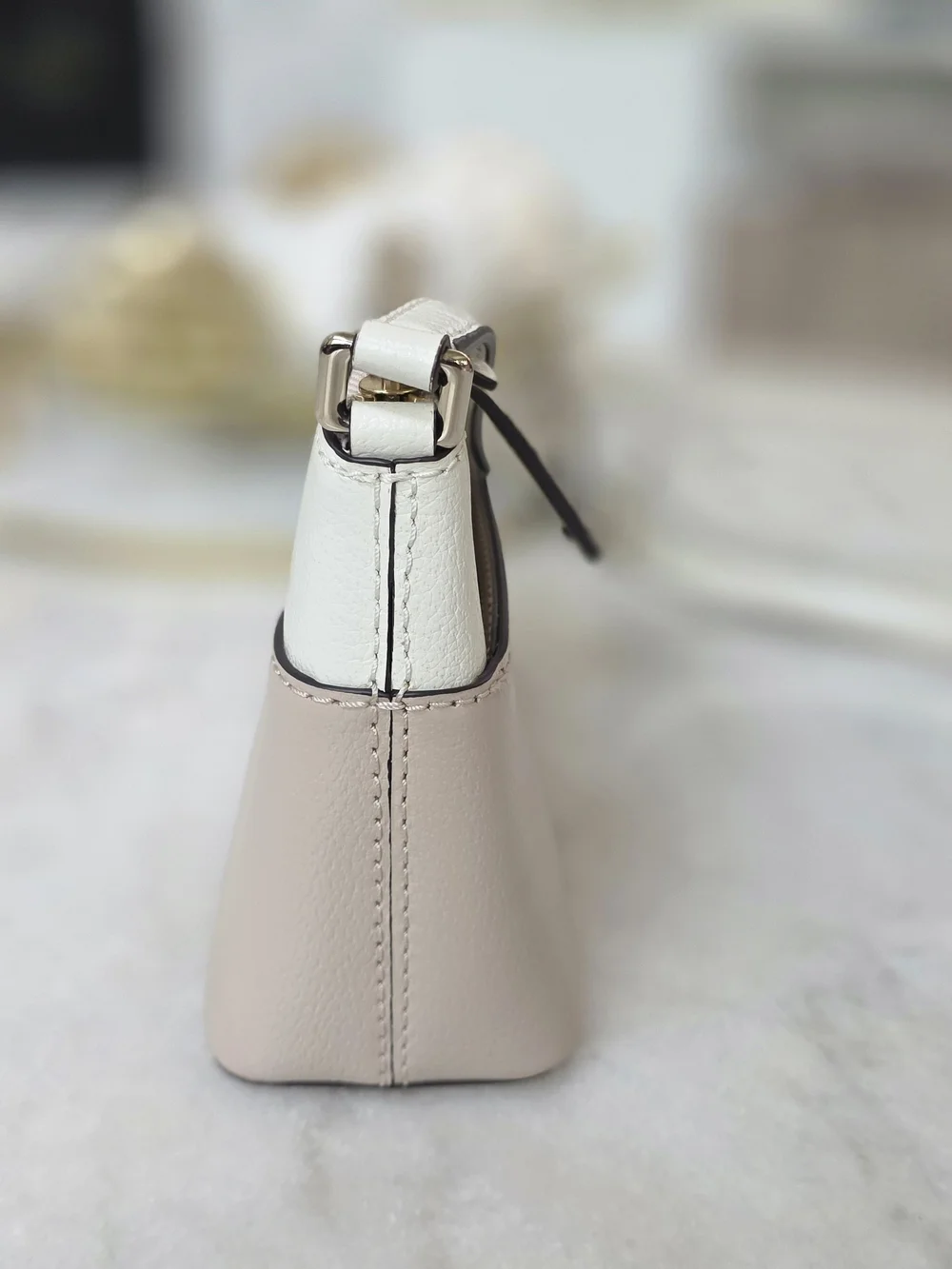 Kate Spade New York Grove Street Millie Colorblock Crossbody Cream Tan